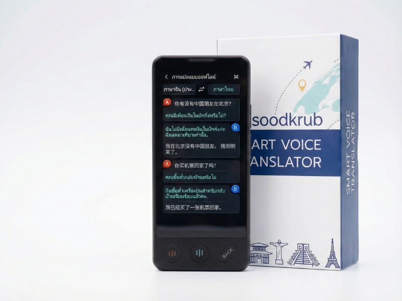 ใช้งานออฟไลน์ได้ 17 ภาษา ไม่ต้องใช้อินเทอร์เน็ต