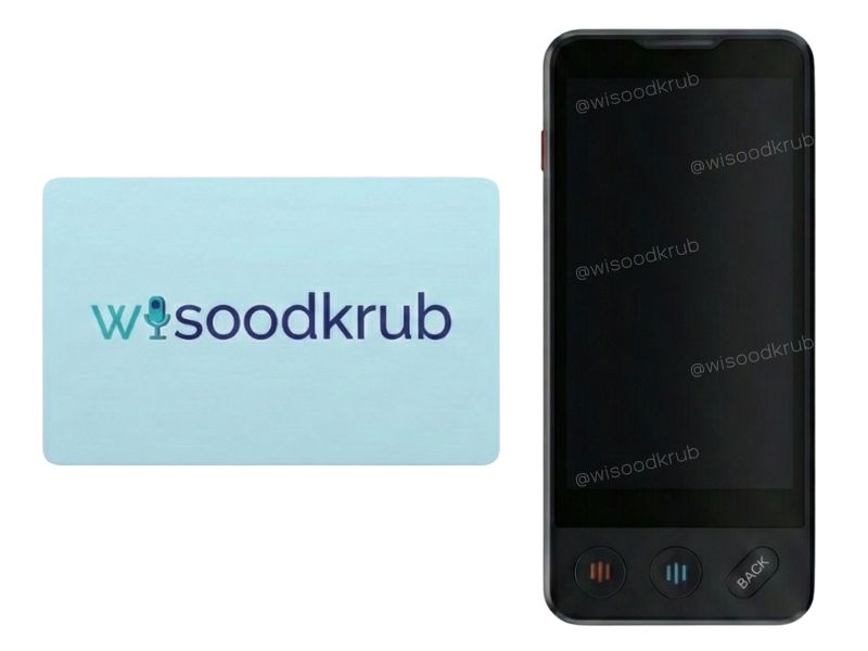 เปรียบเทียบขนาด WSK0124 กับบัตรเครดิต